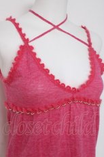 画像4: HYSTERIC GLAMOUR / ニットレースキャミ F ピンク Y-26-03-16-114-PU-TO-SZ-ZY (4)