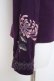 画像4: Ozz On / 菊刺繍チャイナボタントップス  紫 Y-26-03-16-118-OO-TO-SZ-ZY (4)