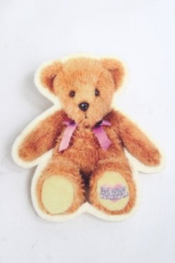 画像1: LOLITAその他(お買取対象外) / くまワッペンブローチ&クリップ  ブラウン Y-26-03-16-016-LO-ZA-SZ-ZY