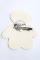 画像2: LOLITAその他(お買取対象外) / くまワッペンブローチ&クリップ  ブラウン Y-26-03-16-016-LO-ZA-SZ-ZY (2)