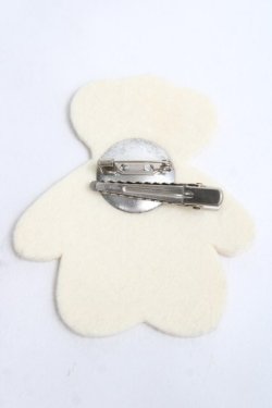 画像2: LOLITAその他(お買取対象外) / くまワッペンブローチ&クリップ  ブラウン Y-26-03-16-016-LO-ZA-SZ-ZY