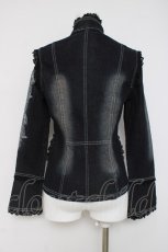 画像3: Ozz On / 袖刺繍デニムジャケット  インディゴ Y-26-03-16-123-OO-JA-SZ-ZY (3)