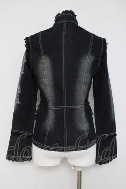 画像3: Ozz On / 袖刺繍デニムジャケット  インディゴ Y-26-03-16-123-OO-JA-SZ-ZY