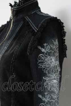 画像5: Ozz On / 袖刺繍デニムジャケット  インディゴ Y-26-03-16-123-OO-JA-SZ-ZY