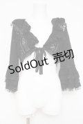Ozz On / レースフリルボレロ  黒 Y-26-03-16-126-OO-TO-SZ-ZY