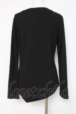 画像3: Rozen Kavalier / 胸元クロスプリントプルオーバー  黒 Y-26-03-16-127-OO-TO-SZ-ZY (3)