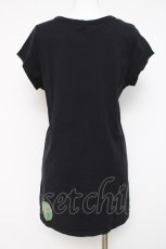 画像2: HYSTERIC GLAMOUR / APPLE GIRL 半袖Tシャツ F ブラック Y-26-03-16-128-PU-TO-SZ-ZY (2)