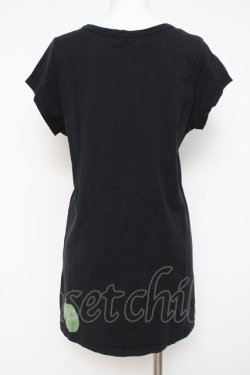 画像2: HYSTERIC GLAMOUR / APPLE GIRL 半袖Tシャツ F ブラック Y-26-03-16-128-PU-TO-SZ-ZY