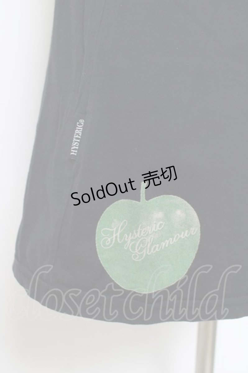 画像3: HYSTERIC GLAMOUR / APPLE GIRL 半袖Tシャツ F ブラック Y-26-03-16-128-PU-TO-SZ-ZY (3)