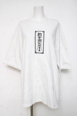 画像1: REFLEM / 勅令プリンターTEE F ホワイト Y-26-03-16-129-PU-TO-SZ-ZY