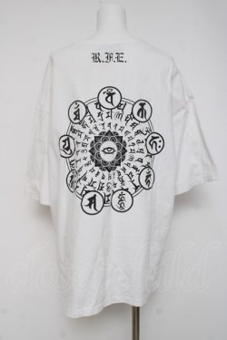 画像2: REFLEM / 勅令プリンターTEE F ホワイト Y-26-03-16-129-PU-TO-SZ-ZY