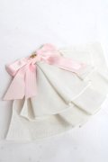 Innocent World / ハピネスリボンジャボ  Beige×Pink Y-26-03-16-019-IW-ZA-SZ-ZY
