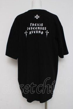 画像2: REFLEM / ロゴラインストーンTシャツ F ブラック Y-26-03-16-130-PU-TO-SZ-ZY