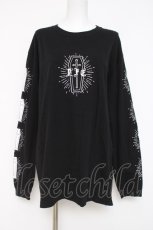 画像1: REFLEM / コフィンプリントL/S TEE F ブラック Y-26-03-16-131-PU-TO-SZ-ZY (1)