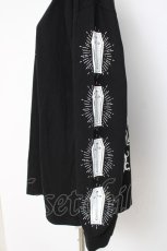 画像2: REFLEM / コフィンプリントL/S TEE F ブラック Y-26-03-16-131-PU-TO-SZ-ZY (2)