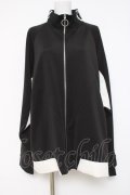 REFLEM / BIG切替ジャージ/オーバーサイズジャージトップス F ブラック/ホワイト Y-26-03-16-138-PU-TO-SZ-ZY