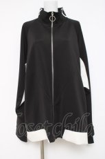 画像1: REFLEM / BIG切替ジャージ/オーバーサイズジャージトップス F ブラック/ホワイト Y-26-03-16-138-PU-TO-SZ-ZY (1)