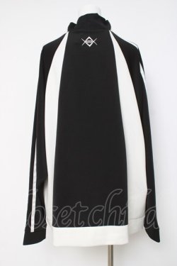 画像3: REFLEM / BIG切替ジャージ/オーバーサイズジャージトップス F ブラック/ホワイト Y-26-03-16-138-PU-TO-SZ-ZY