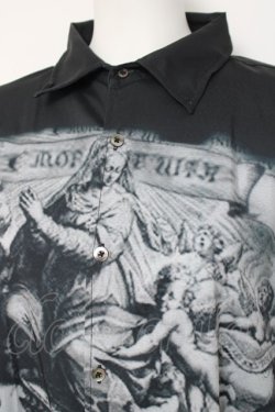 画像4: CIVARIZE / 絵画総柄プリントビッグシャツ F ブラック Y-26-03-16-139-GO-BL-SZ-ZY