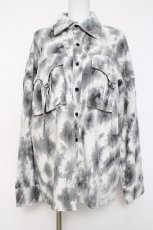 画像1: REFLEM / オーバームラ染めシャツ F グレー Y-26-03-16-141-PU-BL-SZ-ZY (1)