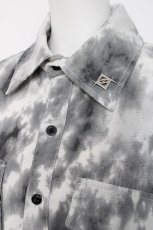 画像4: REFLEM / オーバームラ染めシャツ F グレー Y-26-03-16-141-PU-BL-SZ-ZY (4)