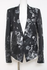 画像1: CIVARIZE / Demystify フラワー総柄テーラード 44 ブラック Y-26-03-16-142-GO-JA-SZ-ZY (1)