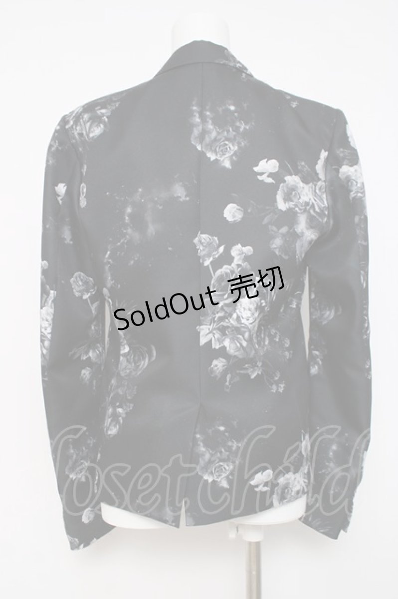 画像3: CIVARIZE / Demystify フラワー総柄テーラード 44 ブラック Y-26-03-16-142-GO-JA-SZ-ZY (3)