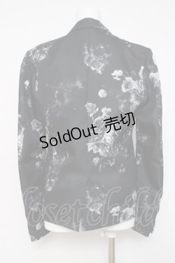 画像3: CIVARIZE / Demystify フラワー総柄テーラード 44 ブラック Y-26-03-16-142-GO-JA-SZ-ZY