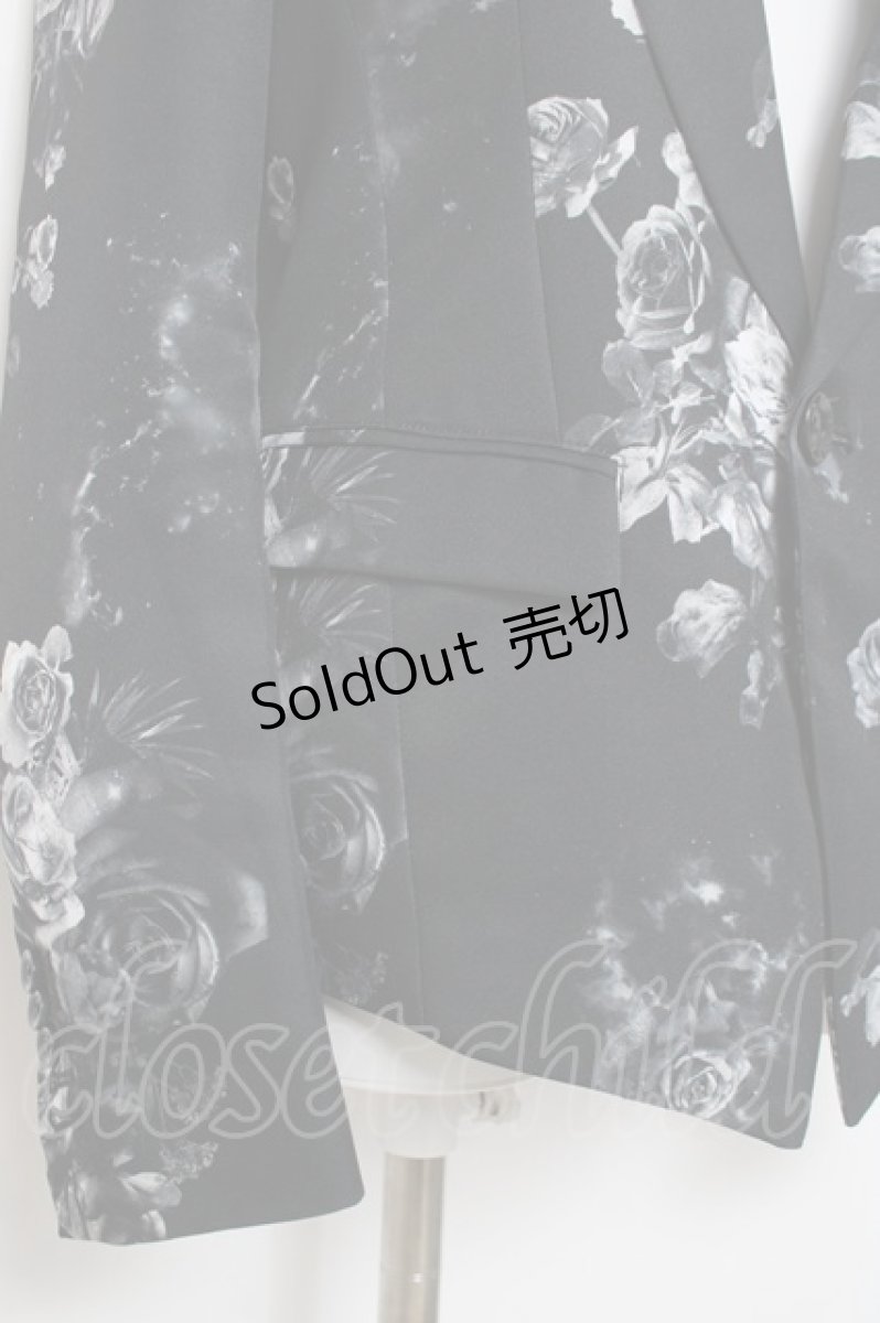 画像4: CIVARIZE / Demystify フラワー総柄テーラード 44 ブラック Y-26-03-16-142-GO-JA-SZ-ZY (4)