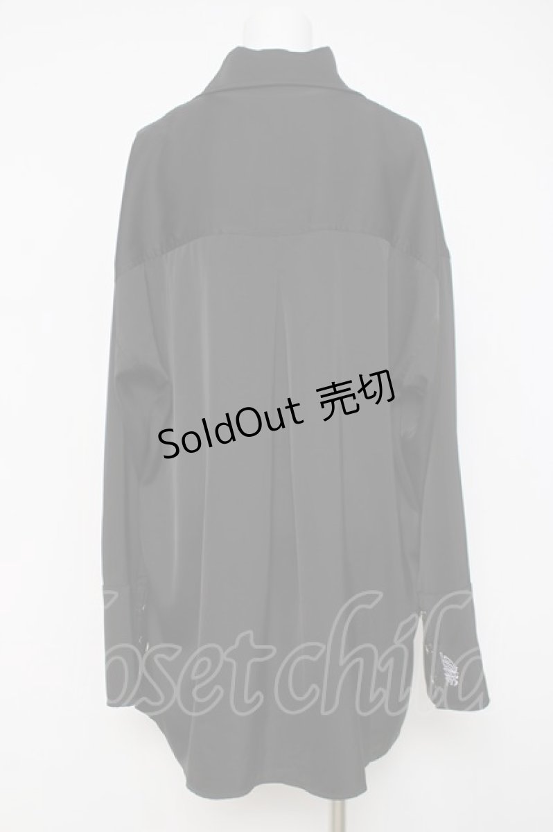 画像2: Dust Devil / プルオーバーシャツ+タンクトップ2Pセット F ブラック Y-26-03-16-143-PU-BL-SZ-ZY (2)