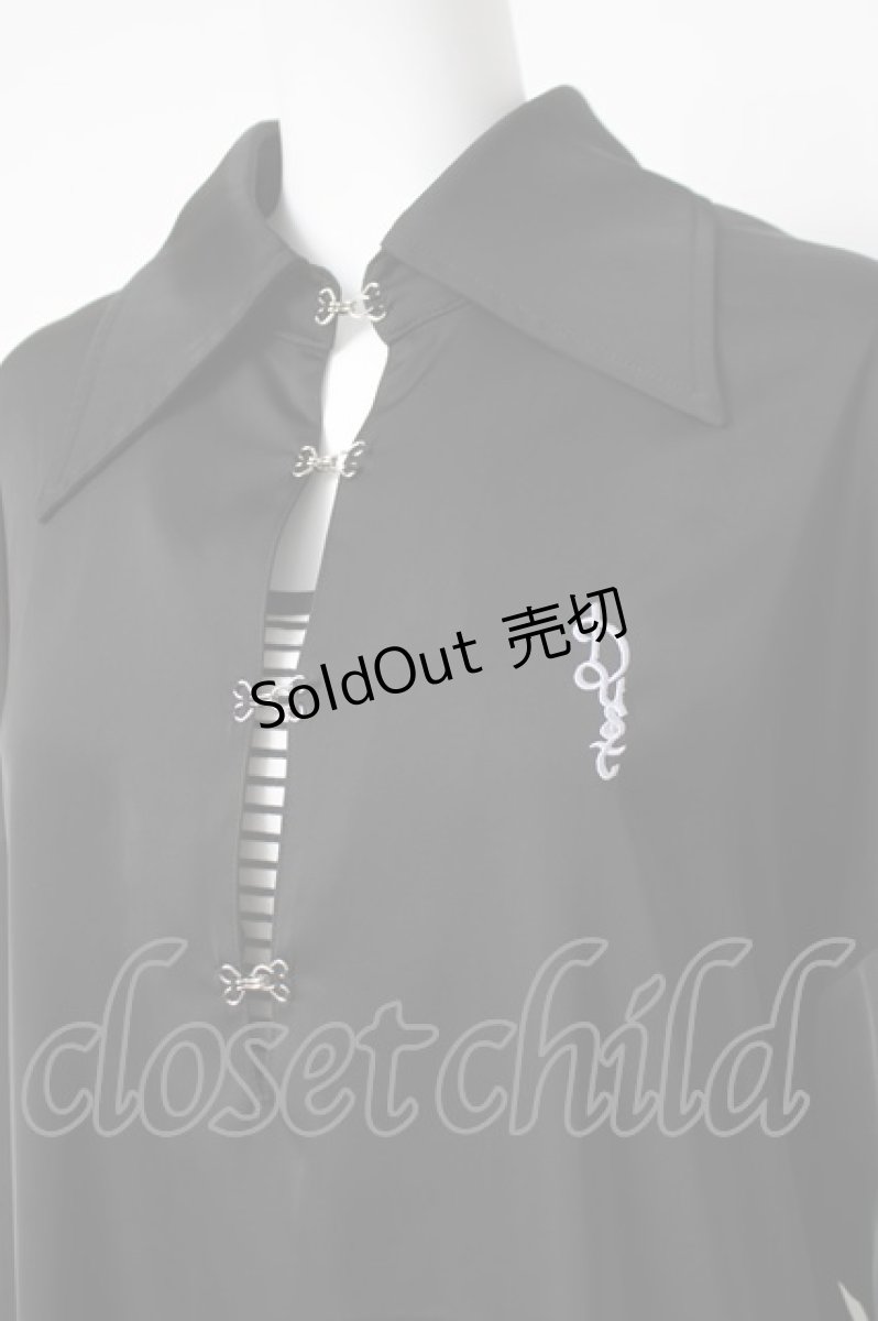 画像4: Dust Devil / プルオーバーシャツ+タンクトップ2Pセット F ブラック Y-26-03-16-143-PU-BL-SZ-ZY (4)