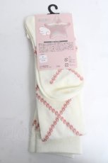 画像3: FLC / ECHSOVKレースアップソックス 23-25 濃白 Y-26-03-16-020-LO-ZA-SZ-ZY (3)