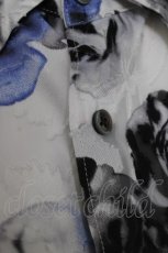 画像4: CIVARIZE / シースルーシフォンジャガードビッグローズシャツ F ホワイト Y-26-03-16-144-GO-BL-SZ-ZY (4)