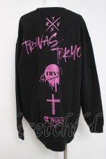 画像2: TRAVAS TOKYO / くまトレーナー F ブラック/パープル Y-26-03-16-146-PU-TO-SZ-ZY (2)