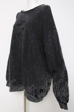 画像2: REFLEM / ドラゴン刺繍プルオーバー F ブラック Y-26-03-16-147-PU-TO-SZ-ZT0408Y (2)