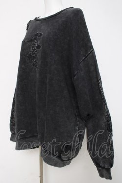 画像2: REFLEM / ドラゴン刺繍プルオーバー F ブラック Y-26-03-16-147-PU-TO-SZ-ZY