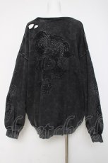 画像3: REFLEM / ドラゴン刺繍プルオーバー F ブラック Y-26-03-16-147-PU-TO-SZ-ZT0408Y (3)