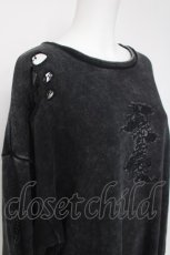 画像4: REFLEM / ドラゴン刺繍プルオーバー F ブラック Y-26-03-16-147-PU-TO-SZ-ZT0408Y (4)