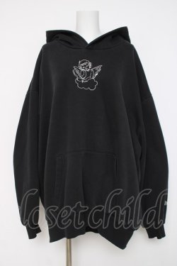 画像1: DimMoire / “Chilling Angel” BIGフーディ F ブラック Y-26-03-16-152-PU-TO-SZ-ZY