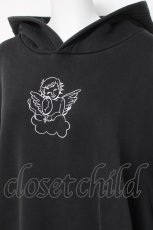 画像2: DimMoire / “Chilling Angel” BIGフーディ F ブラック Y-26-03-16-152-PU-TO-SZ-ZT0408Y (2)