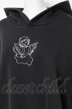 画像2: DimMoire / “Chilling Angel” BIGフーディ F ブラック Y-26-03-16-152-PU-TO-SZ-ZY