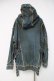 画像3: REFLEM / 顔料加工ハイネックデニムパーカー F ブルー Y-26-03-16-153-PU-JA-SZ-ZY (3)