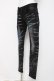 画像2: CIVARIZE / 吹き付け立体加工スキニーデニムパンツ 42 ブラック Y-26-03-16-155-GO-PA-SZ-ZY (2)