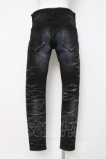 画像3: CIVARIZE / 吹き付け立体加工スキニーデニムパンツ 42 ブラック Y-26-03-16-155-GO-PA-SZ-ZY (3)