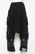 画像3: KRY CLOTHING / KUSA サルエルパンツ F ブラック Y-26-03-16-156-EL-PA-SZ-ZY (3)