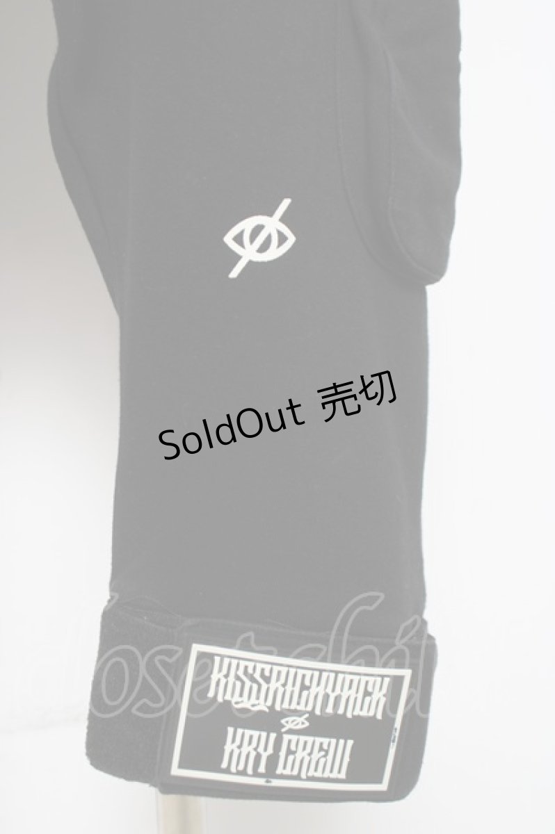 画像4: KRY CLOTHING / KUSA サルエルパンツ F ブラック Y-26-03-16-156-EL-PA-SZ-ZY (4)