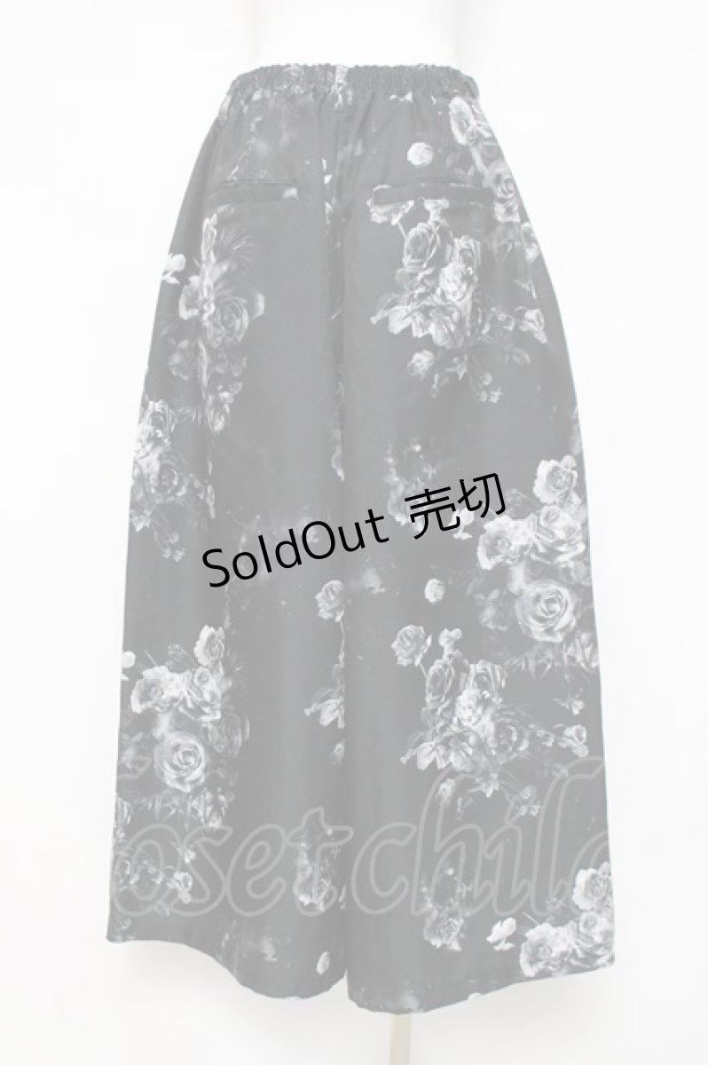 画像3: CIVARIZE / Rose Pattern Wide Pants 46 ブラック Y-26-03-16-158-GO-PA-SZ-ZY (3)
