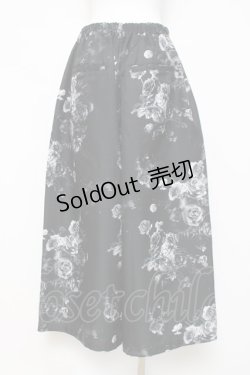 画像3: CIVARIZE / Rose Pattern Wide Pants 46 ブラック Y-26-03-16-158-GO-PA-SZ-ZY