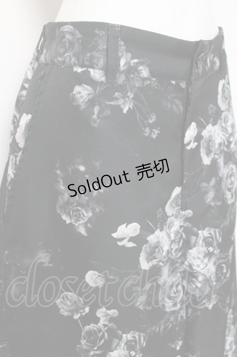 画像4: CIVARIZE / Rose Pattern Wide Pants 46 ブラック Y-26-03-16-158-GO-PA-SZ-ZY (4)