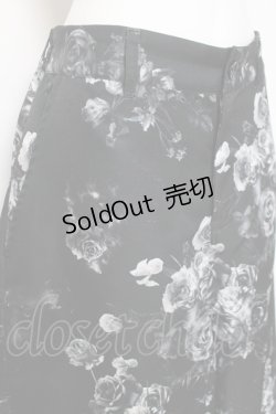 画像4: CIVARIZE / Rose Pattern Wide Pants 46 ブラック Y-26-03-16-158-GO-PA-SZ-ZY